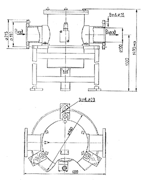 Габариты фильтров 0,08 РФС3 В