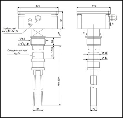 Габариты BC-540